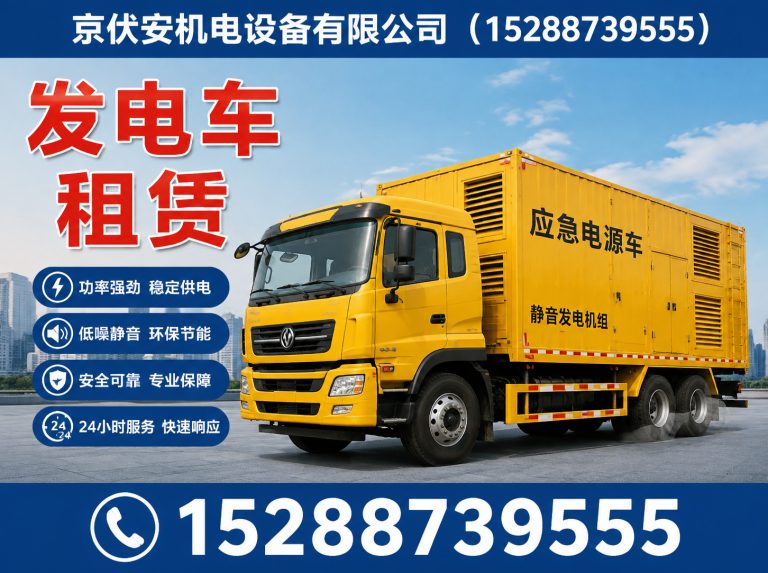昌江发电车租赁展示图